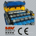 Colored glazed tile rolling machine